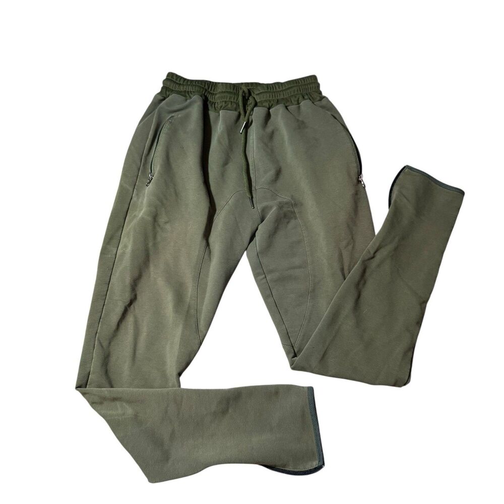 OUBER Green Sweatpants Gym Workout Casual‎ Size Medium